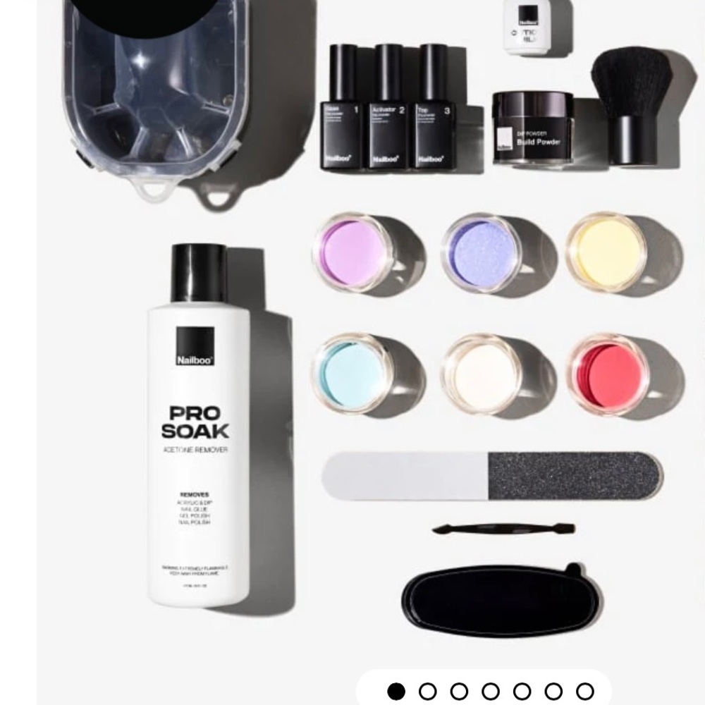 Nailboo dip kit for nails at home